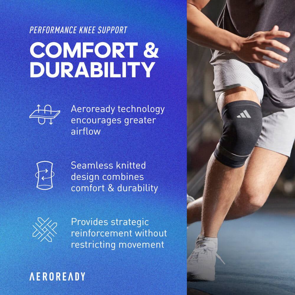 ซัพพอร์ทหัวเข่า Performance Climacool ADIDAS ADSU-13322-NL ไซส์ M